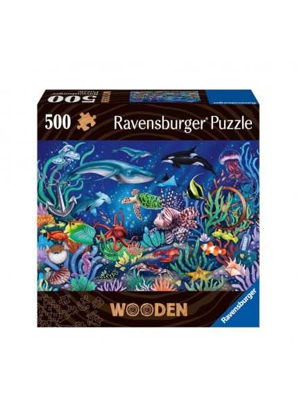 Wooden Puzzles: Under the Sea (500 pieces)